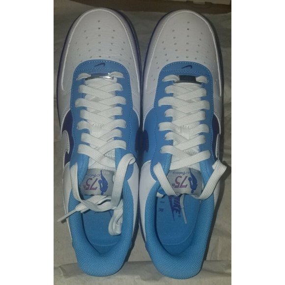 NIKE AIR FORCE 1 \'07 LV8 NBA 75th ANNIVERSARY LAKERS MEN\'S NWB main image 7